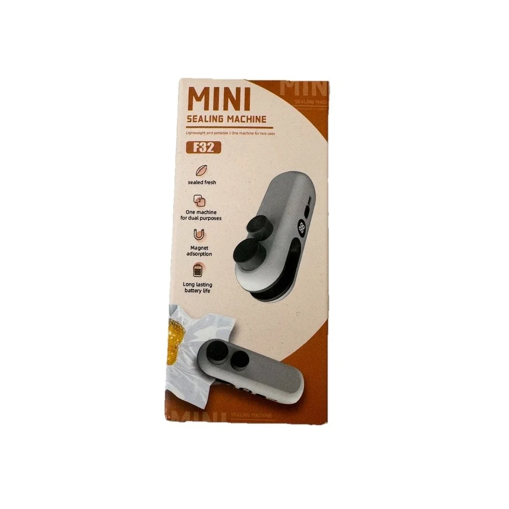 Mini 2 In 1 Sealer Heat Sealer Bag Opening Machine For Snacks Home USB Sealer